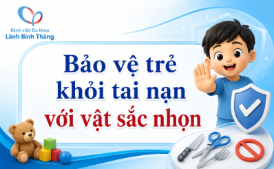 Bảo vệ trẻ khỏi tai nạn với vật sắc nhọn